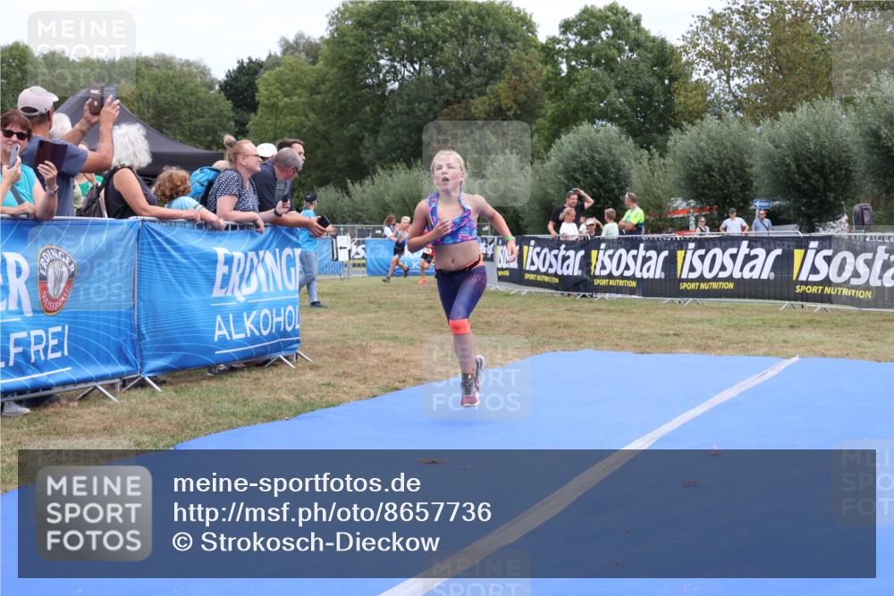 31.08.2025 - Elbe Triathlon Hamburg Strokosch-Dieckow http://msf.ph/oto/8657736 31.08.2025 13:00:45 Ziel 1652, 1681, 1718, 1725 meine-sportfotos.de