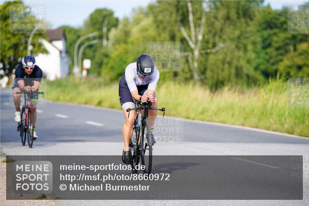 31.08.2025 - Elbe Triathlon Hamburg Michael Burmester http://msf.ph/oto/8660972 31.08.2025 08:56:42 Radfahren 267, 318, 334 meine-sportfotos.de