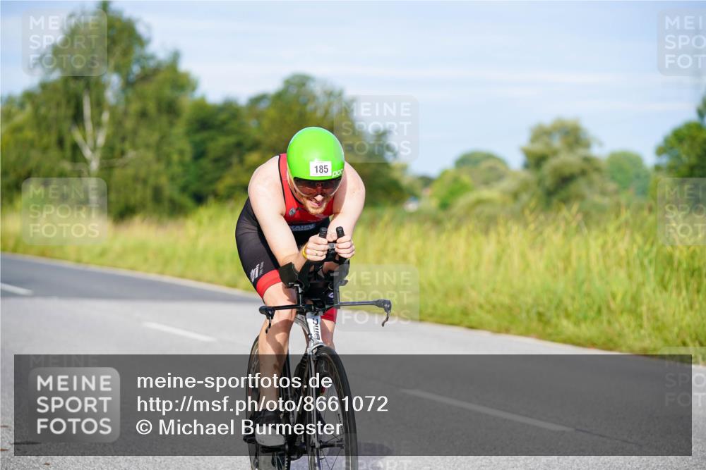 31.08.2025 - Elbe Triathlon Hamburg Michael Burmester http://msf.ph/oto/8661072 31.08.2025 08:57:18 Radfahren 185, 193, 246, 309, 348 meine-sportfotos.de