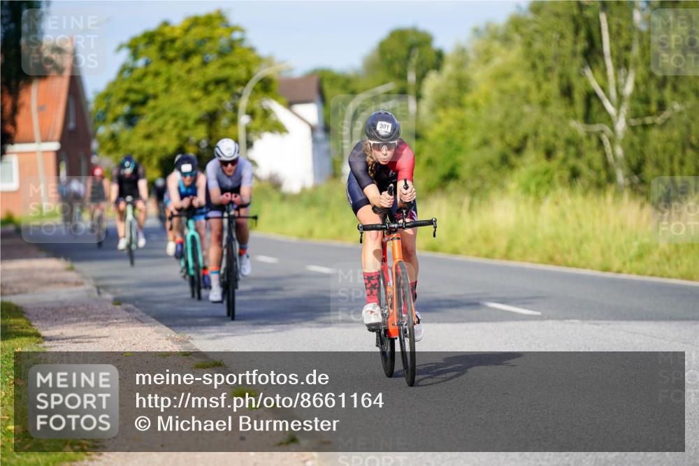 31.08.2025 - Elbe Triathlon Hamburg Michael Burmester http://msf.ph/oto/8661164 31.08.2025 08:58:05 Radfahren 256, 269, 281, 292, 301, 337 meine-sportfotos.de