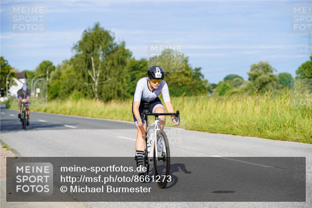 31.08.2025 - Elbe Triathlon Hamburg Michael Burmester http://msf.ph/oto/8661273 31.08.2025 08:58:31 Radfahren 206, 239, 268, 278, 341 meine-sportfotos.de