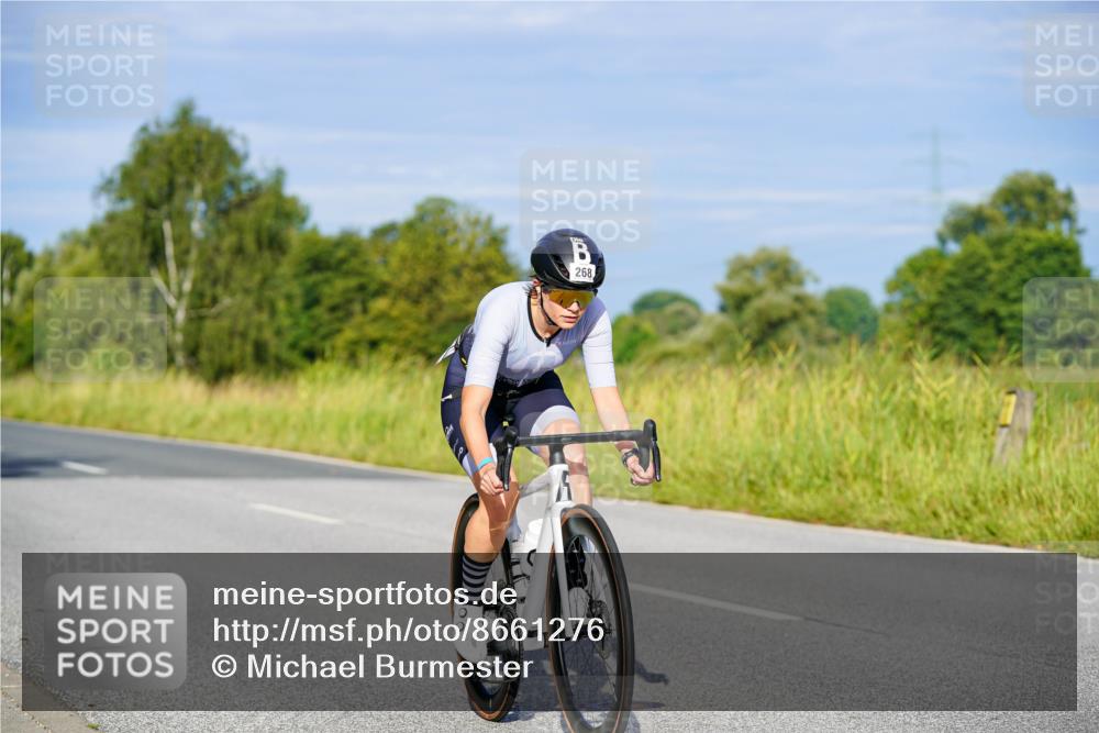 31.08.2025 - Elbe Triathlon Hamburg Michael Burmester http://msf.ph/oto/8661276 31.08.2025 08:58:31 Radfahren 206, 239, 268, 278, 341 meine-sportfotos.de