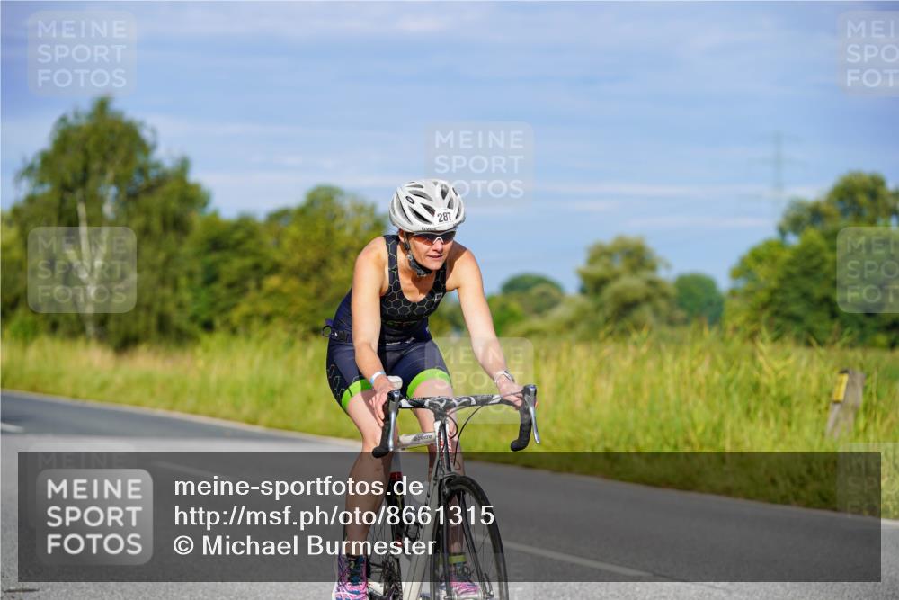 31.08.2025 - Elbe Triathlon Hamburg Michael Burmester http://msf.ph/oto/8661315 31.08.2025 08:58:42 Radfahren 287 meine-sportfotos.de