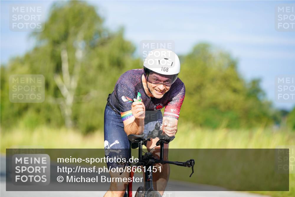 31.08.2025 - Elbe Triathlon Hamburg Michael Burmester http://msf.ph/oto/8661451 31.08.2025 08:59:35 Radfahren 168, 310 meine-sportfotos.de