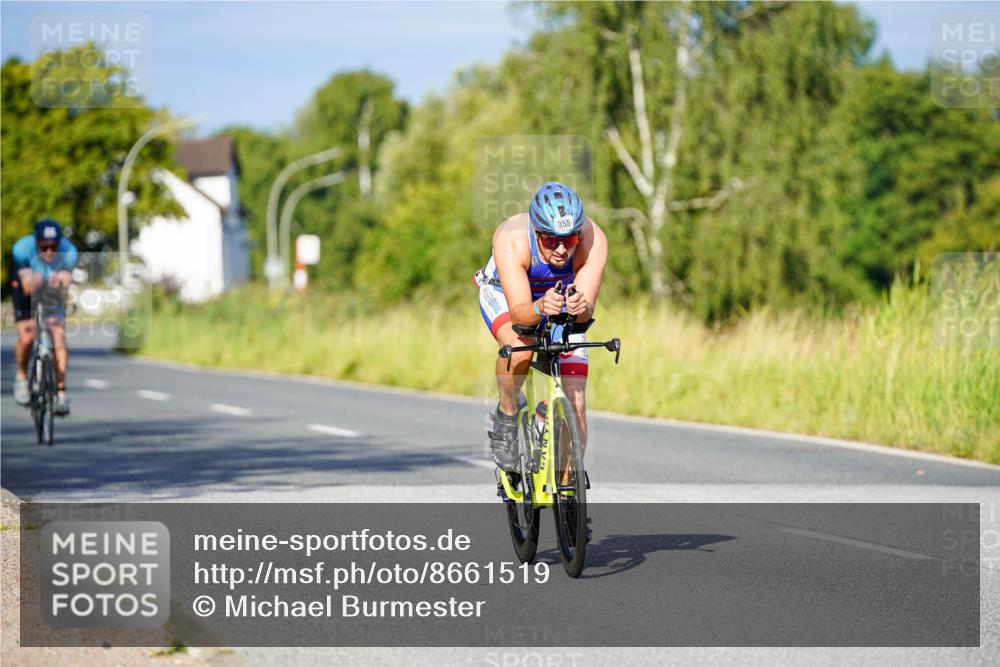 31.08.2025 - Elbe Triathlon Hamburg Michael Burmester http://msf.ph/oto/8661519 31.08.2025 09:00:16 Radfahren 224, 285, 297, 355, 377 meine-sportfotos.de