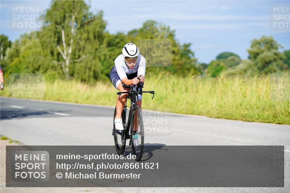31.08.2025 - Elbe Triathlon Hamburg Michael Burmester http://msf.ph/oto/8661621 31.08.2025 09:01:42 Radfahren 173, 183, 274, 329, 330, 551 meine-sportfotos.de