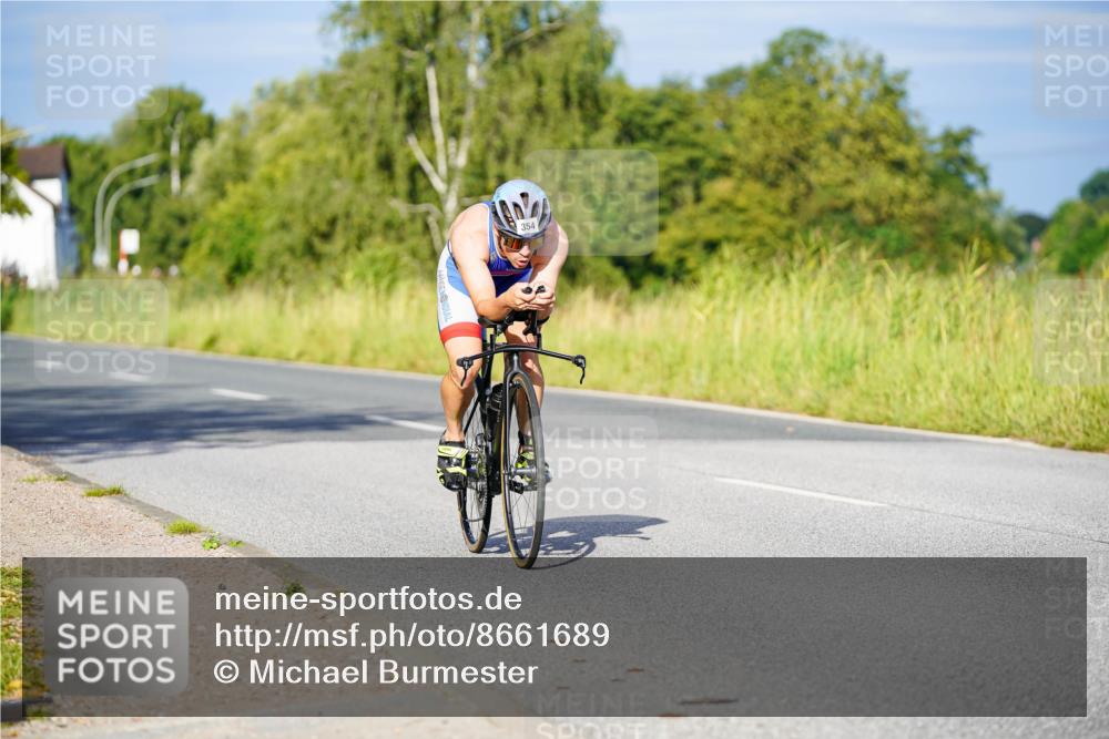 31.08.2025 - Elbe Triathlon Hamburg Michael Burmester http://msf.ph/oto/8661689 31.08.2025 09:02:10 Radfahren 312, 354, 467 meine-sportfotos.de