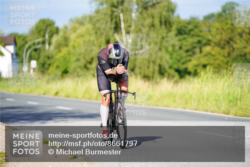 31.08.2025 - Elbe Triathlon Hamburg Michael Burmester http://msf.ph/oto/8661797 31.08.2025 09:03:44 Radfahren 191, 209, 378, 506 meine-sportfotos.de