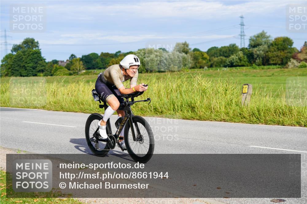 31.08.2025 - Elbe Triathlon Hamburg Michael Burmester http://msf.ph/oto/8661944 31.08.2025 09:05:19 Radfahren 196, 225, 364, 372 meine-sportfotos.de