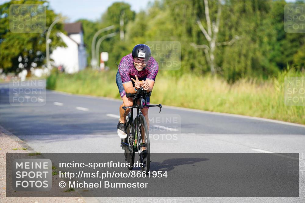 31.08.2025 - Elbe Triathlon Hamburg Michael Burmester http://msf.ph/oto/8661954 31.08.2025 09:06:00 Radfahren 189, 228, 369 meine-sportfotos.de