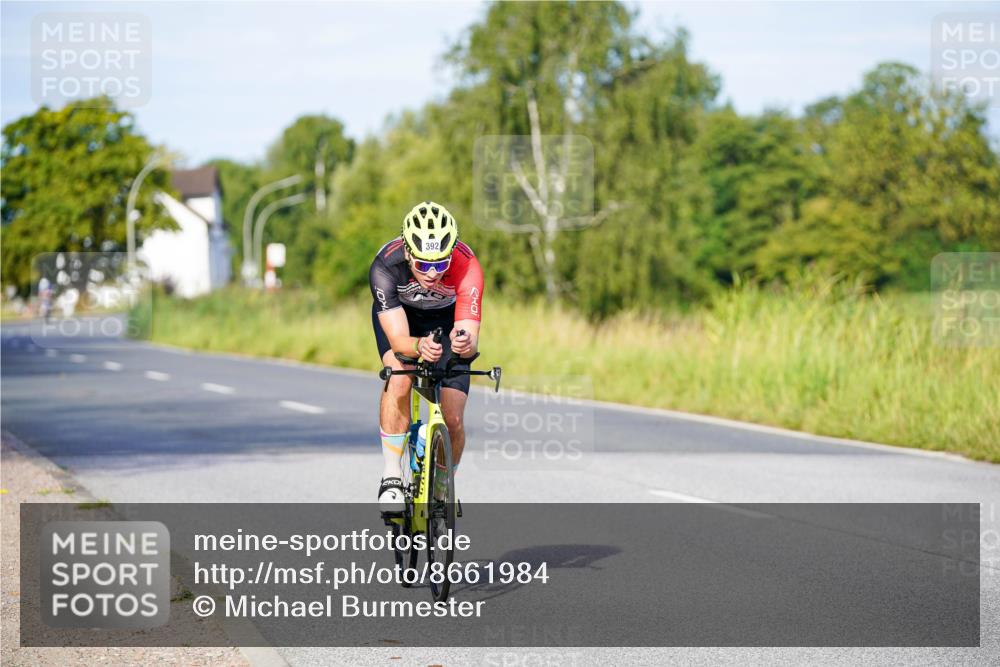 31.08.2025 - Elbe Triathlon Hamburg Michael Burmester http://msf.ph/oto/8661984 31.08.2025 09:06:10 Radfahren 189, 219, 343, 392 meine-sportfotos.de