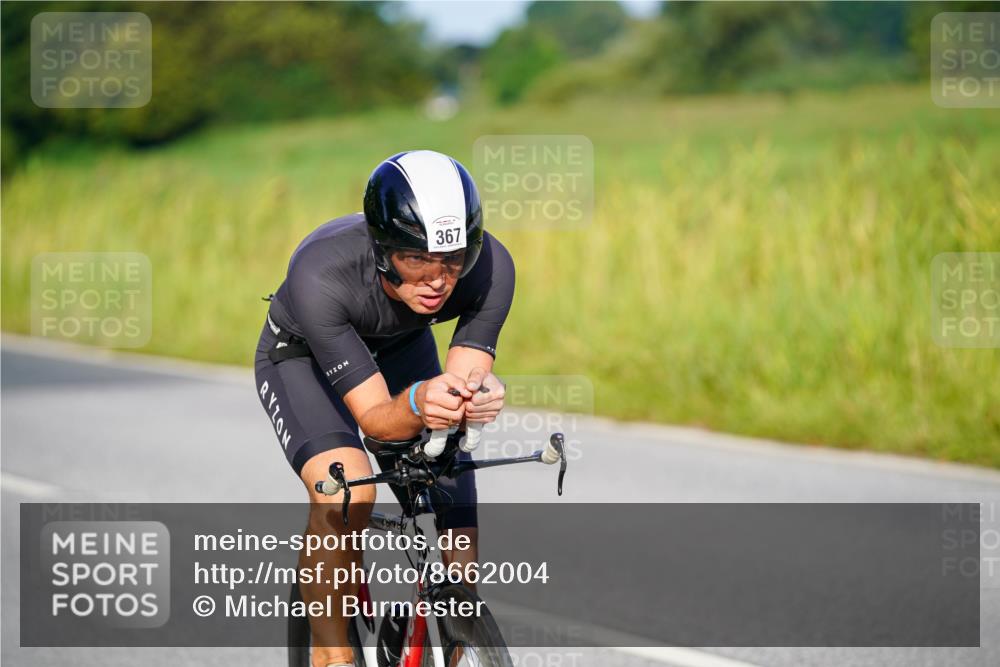 31.08.2025 - Elbe Triathlon Hamburg Michael Burmester http://msf.ph/oto/8662004 31.08.2025 09:06:33 Radfahren 367, 450, 543 meine-sportfotos.de