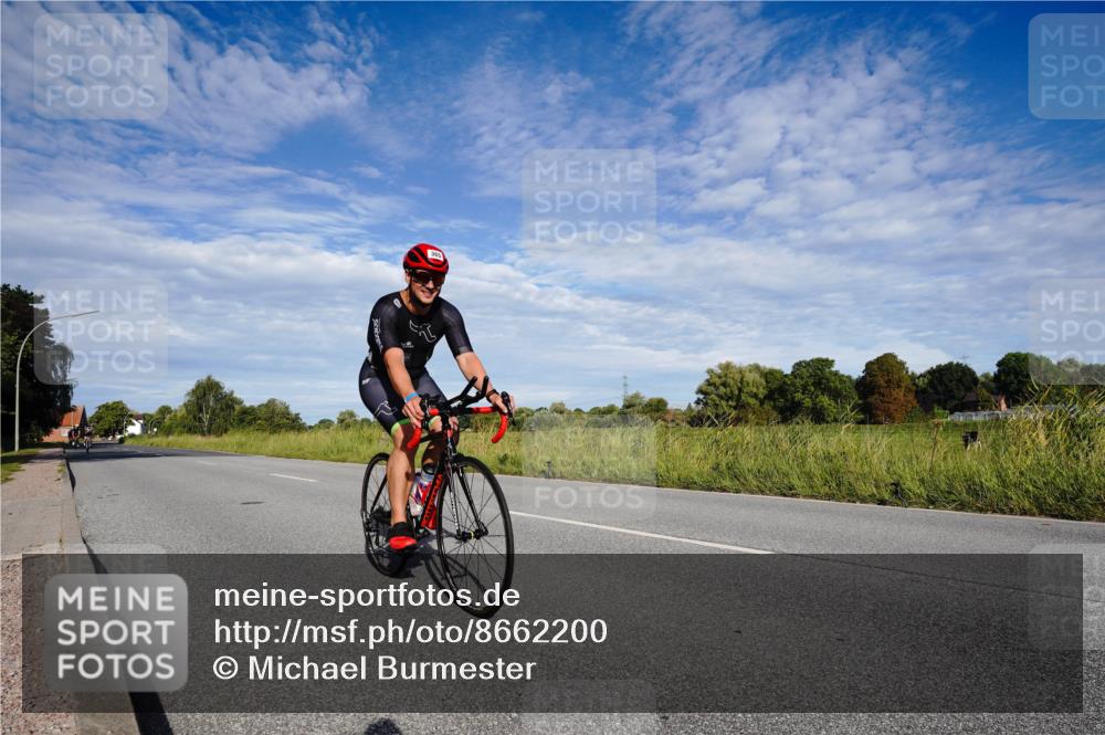 31.08.2025 - Elbe Triathlon Hamburg Michael Burmester http://msf.ph/oto/8662200 31.08.2025 09:17:32 Radfahren 365, 407, 420 meine-sportfotos.de