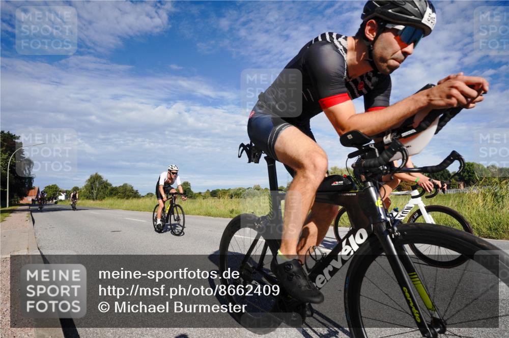 31.08.2025 - Elbe Triathlon Hamburg Michael Burmester http://msf.ph/oto/8662409 31.08.2025 09:21:35 Radfahren 264, 272, 412, 440, 478, 532, 595, 603 meine-sportfotos.de