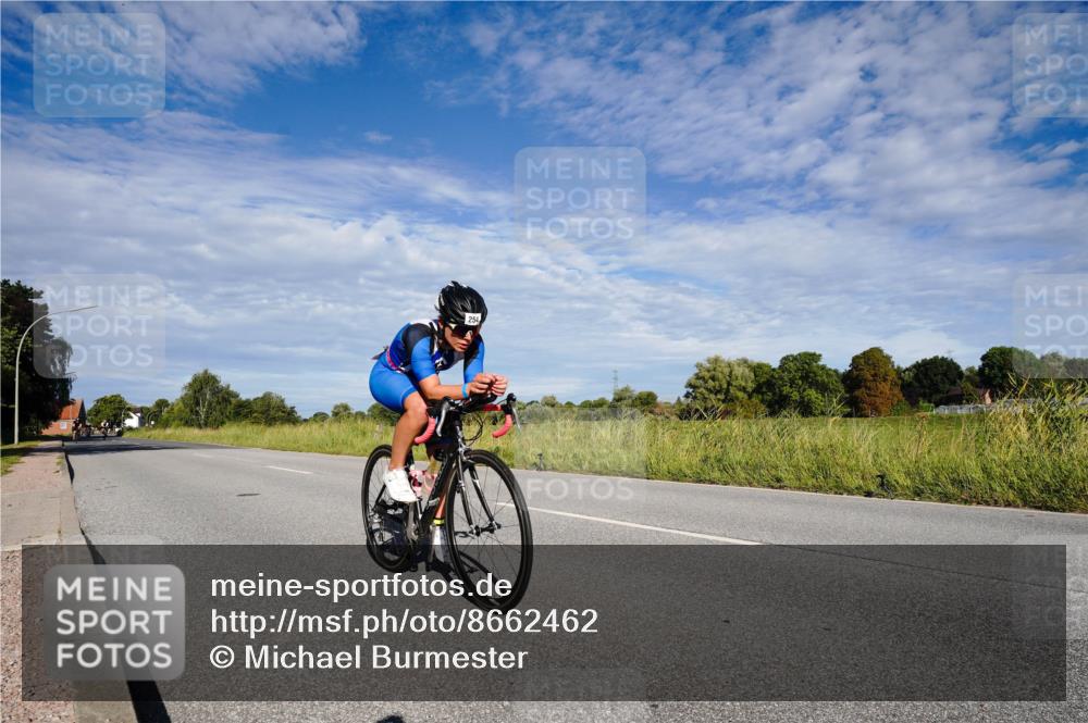 31.08.2025 - Elbe Triathlon Hamburg Michael Burmester http://msf.ph/oto/8662462 31.08.2025 09:22:26 Radfahren 169, 254, 397, 405, 426, 500, 557, 614 meine-sportfotos.de