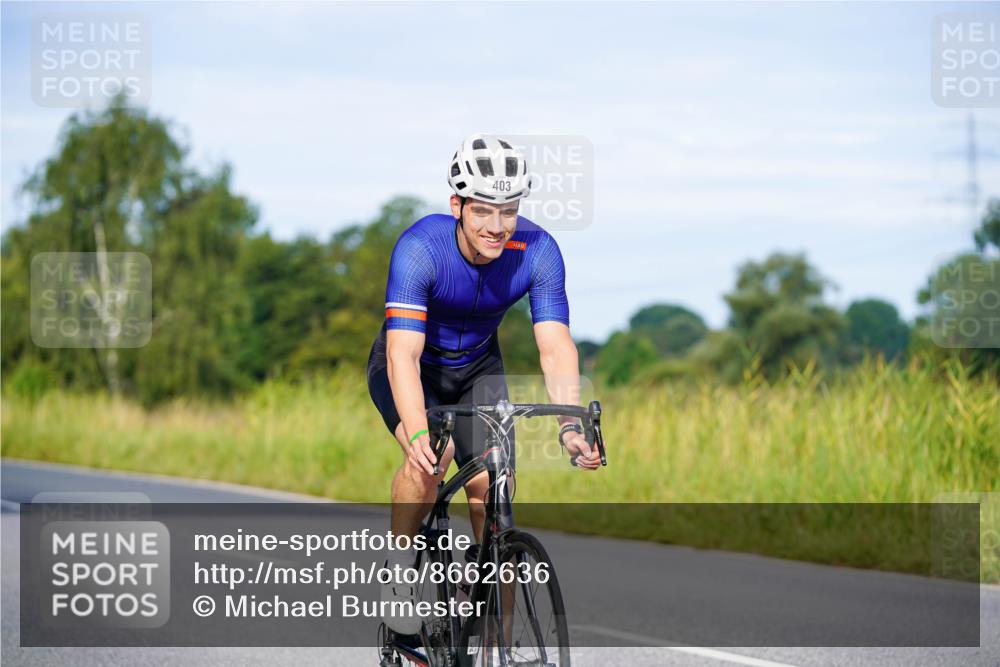 31.08.2025 - Elbe Triathlon Hamburg Michael Burmester http://msf.ph/oto/8662636 31.08.2025 09:11:36 Radfahren 239, 293, 334, 346, 351, 403, 456 meine-sportfotos.de
