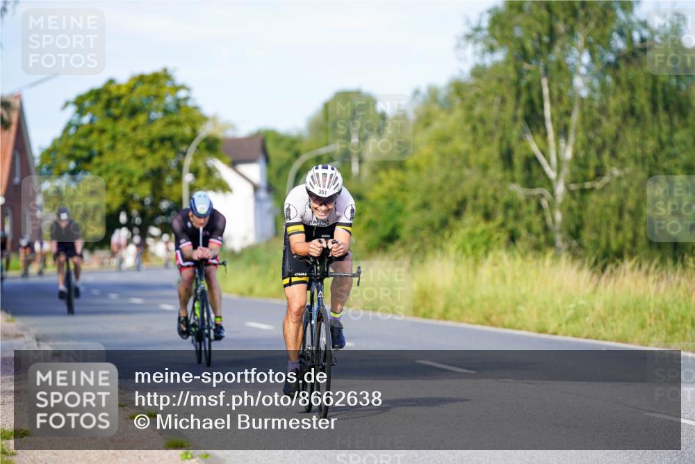 31.08.2025 - Elbe Triathlon Hamburg Michael Burmester http://msf.ph/oto/8662638 31.08.2025 09:11:39 Radfahren 239, 351, 403, 445 meine-sportfotos.de