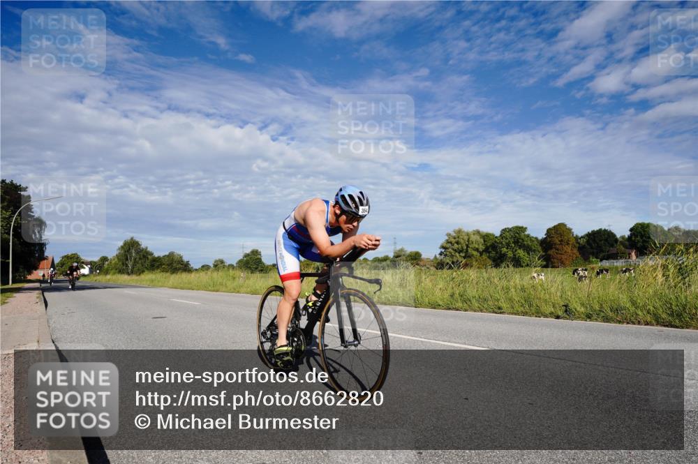 31.08.2025 - Elbe Triathlon Hamburg Michael Burmester http://msf.ph/oto/8662820 31.08.2025 09:27:38 Radfahren 269, 311, 321, 354, 496 meine-sportfotos.de
