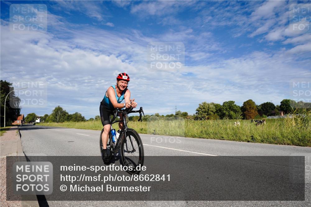 31.08.2025 - Elbe Triathlon Hamburg Michael Burmester http://msf.ph/oto/8662841 31.08.2025 09:28:05 Radfahren 333, 383, 610 meine-sportfotos.de