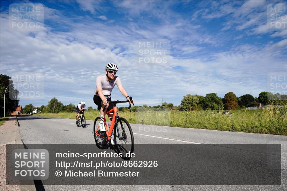 31.08.2025 - Elbe Triathlon Hamburg Michael Burmester http://msf.ph/oto/8662926 31.08.2025 09:29:35 Radfahren 286, 419, 522, 598 meine-sportfotos.de
