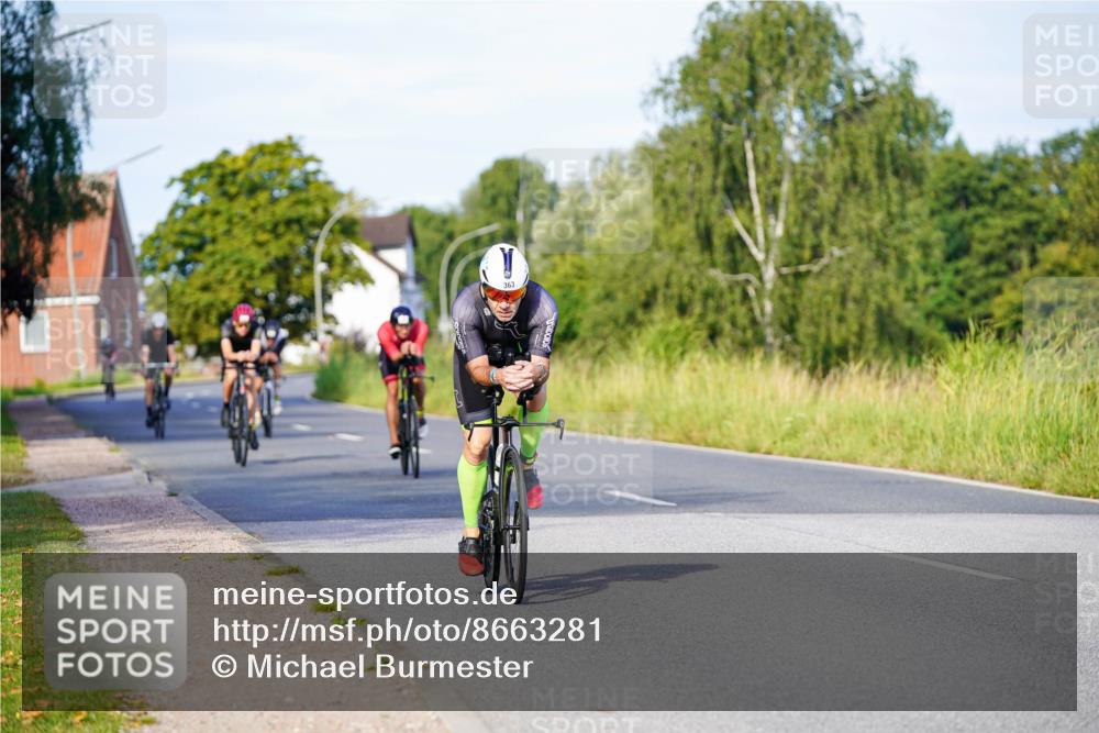31.08.2025 - Elbe Triathlon Hamburg Michael Burmester http://msf.ph/oto/8663281 31.08.2025 09:15:37 Radfahren 191, 363, 387, 394, 502, 527, 645 meine-sportfotos.de