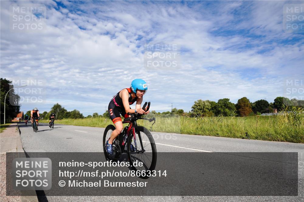 31.08.2025 - Elbe Triathlon Hamburg Michael Burmester http://msf.ph/oto/8663314 31.08.2025 09:35:38 Radfahren 222, 275, 614, 656, 693 meine-sportfotos.de