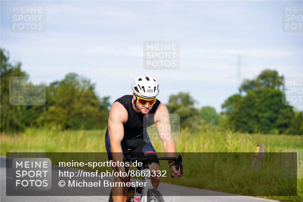 31.08.2025 - Elbe Triathlon Hamburg Michael Burmester http://msf.ph/oto/8663332 31.08.2025 09:15:55 Radfahren 287, 469, 522 meine-sportfotos.de