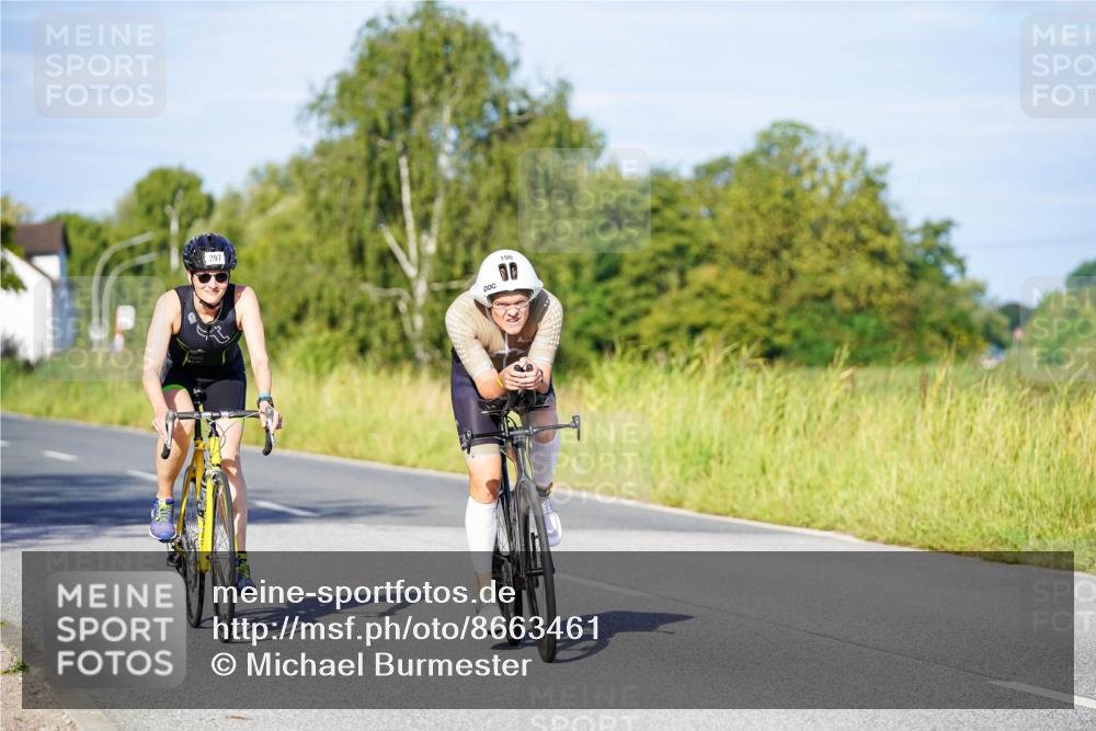 31.08.2025 - Elbe Triathlon Hamburg Michael Burmester http://msf.ph/oto/8663461 31.08.2025 09:17:13 Radfahren 196, 225, 297 meine-sportfotos.de