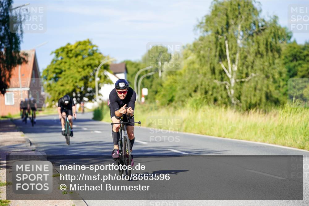 31.08.2025 - Elbe Triathlon Hamburg Michael Burmester http://msf.ph/oto/8663596 31.08.2025 09:18:33 Radfahren 189, 547 meine-sportfotos.de