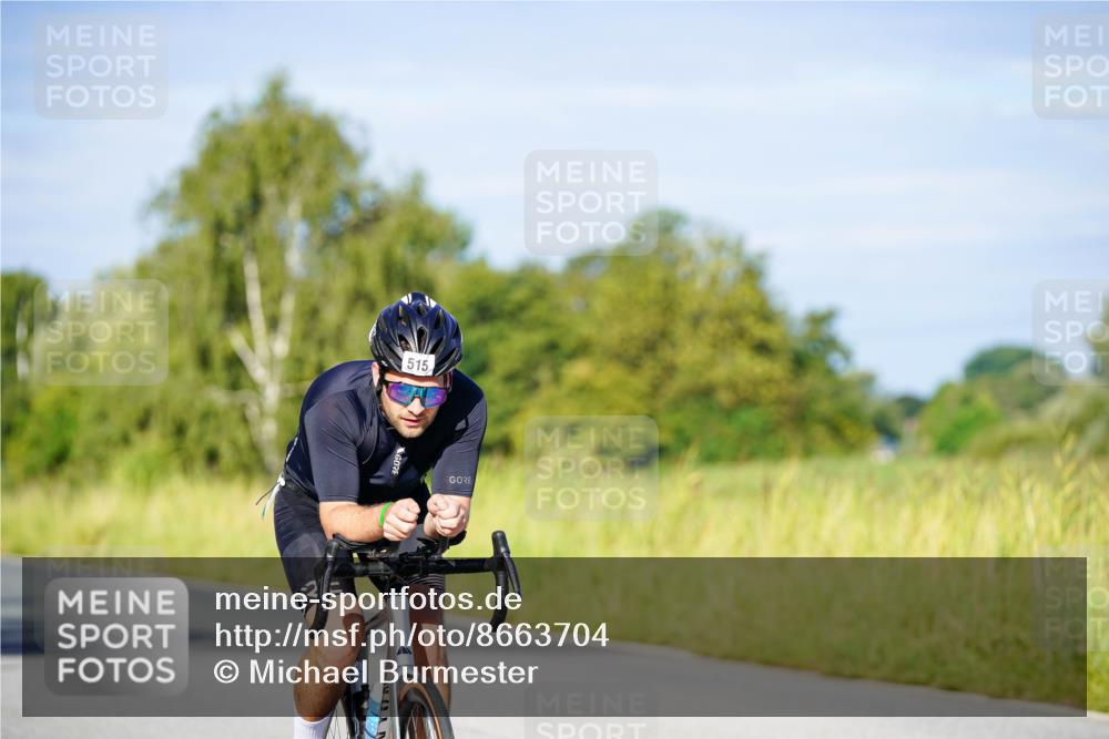 31.08.2025 - Elbe Triathlon Hamburg Michael Burmester http://msf.ph/oto/8663704 31.08.2025 09:19:22 Radfahren 392, 515, 646 meine-sportfotos.de