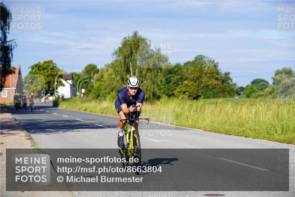 31.08.2025 - Elbe Triathlon Hamburg Michael Burmester http://msf.ph/oto/8663804 31.08.2025 09:20:26 Radfahren 172, 283, 314, 340, 342, 589, 694 meine-sportfotos.de