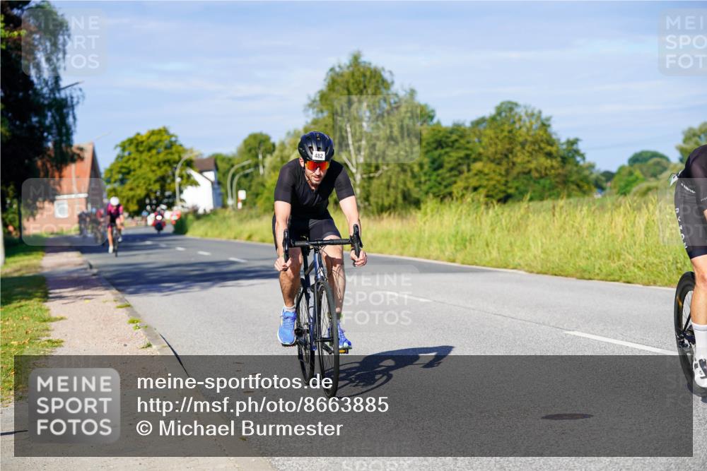 31.08.2025 - Elbe Triathlon Hamburg Michael Burmester http://msf.ph/oto/8663885 31.08.2025 09:20:56 Radfahren 187, 372, 455, 458, 482, 530, 537, 553 meine-sportfotos.de