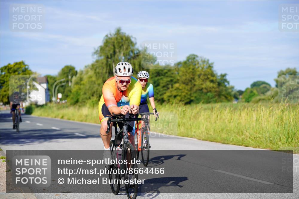 31.08.2025 - Elbe Triathlon Hamburg Michael Burmester http://msf.ph/oto/8664466 31.08.2025 09:24:25 Radfahren 180, 288, 418, 454, 499, 653 meine-sportfotos.de
