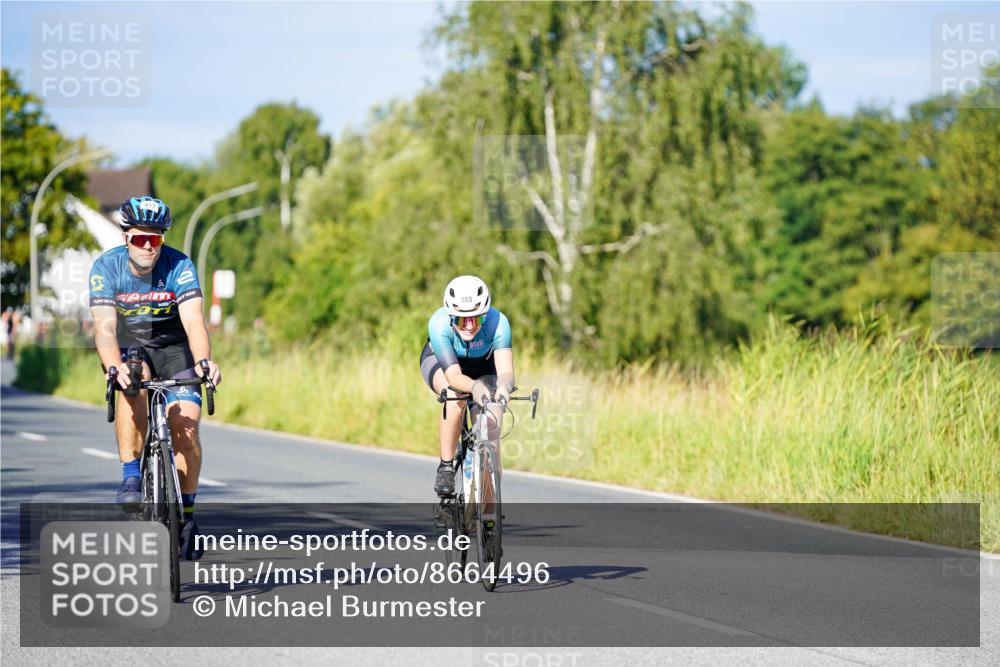 31.08.2025 - Elbe Triathlon Hamburg Michael Burmester http://msf.ph/oto/8664496 31.08.2025 09:24:38 Radfahren 267, 417 meine-sportfotos.de
