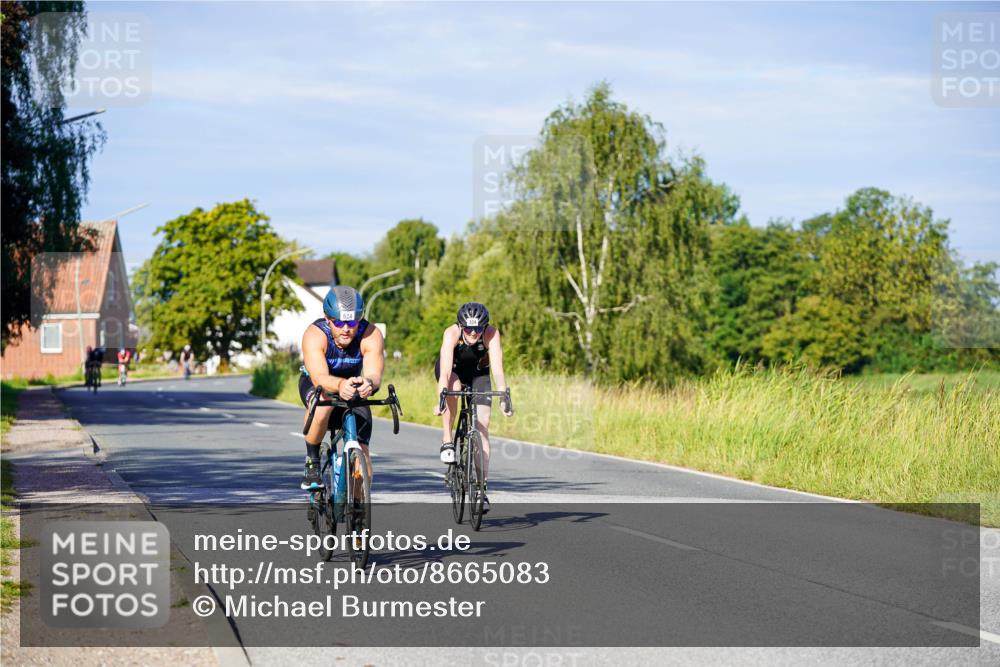 31.08.2025 - Elbe Triathlon Hamburg Michael Burmester http://msf.ph/oto/8665083 31.08.2025 09:27:52 Radfahren 324, 624 meine-sportfotos.de