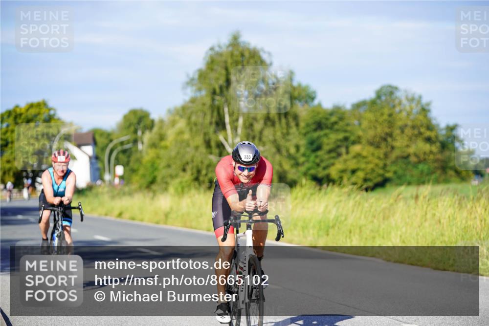 31.08.2025 - Elbe Triathlon Hamburg Michael Burmester http://msf.ph/oto/8665102 31.08.2025 09:28:03 Radfahren 333, 383, 610, 630 meine-sportfotos.de