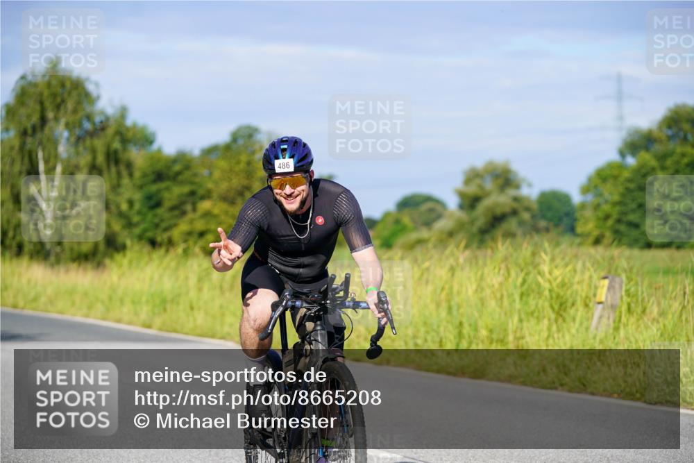 31.08.2025 - Elbe Triathlon Hamburg Michael Burmester http://msf.ph/oto/8665208 31.08.2025 09:28:37 Radfahren 282, 337, 363, 414, 486, 588 meine-sportfotos.de