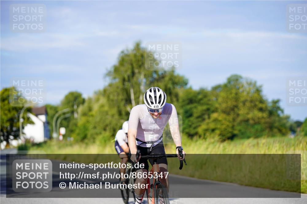 31.08.2025 - Elbe Triathlon Hamburg Michael Burmester http://msf.ph/oto/8665347 31.08.2025 09:29:34 Radfahren 286, 419, 522 meine-sportfotos.de