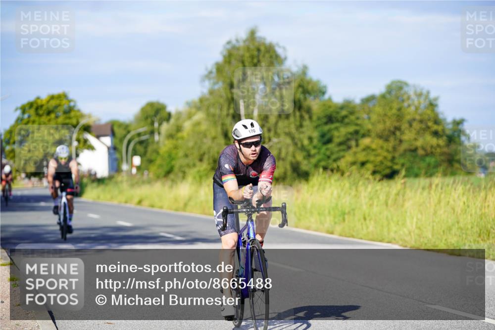 31.08.2025 - Elbe Triathlon Hamburg Michael Burmester http://msf.ph/oto/8665488 31.08.2025 09:30:25 Radfahren 170, 280, 469 meine-sportfotos.de