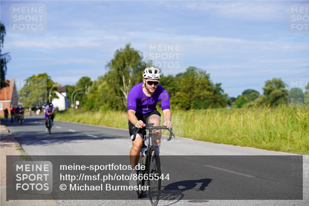 31.08.2025 - Elbe Triathlon Hamburg Michael Burmester http://msf.ph/oto/8665544 31.08.2025 09:30:47 Radfahren 192, 332, 378, 413, 476, 602, 684, 756 meine-sportfotos.de