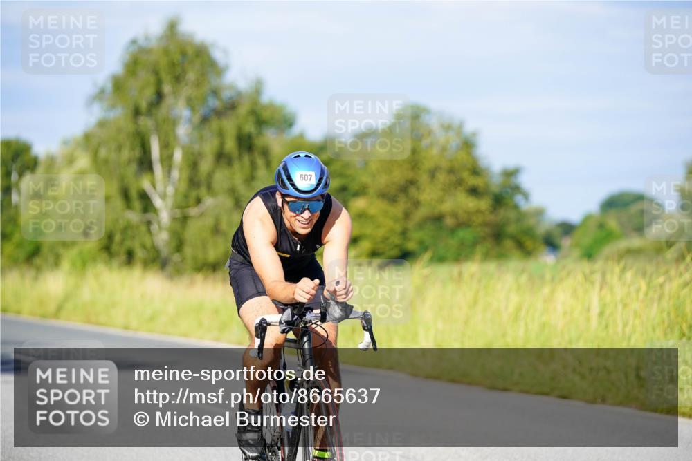 31.08.2025 - Elbe Triathlon Hamburg Michael Burmester http://msf.ph/oto/8665637 31.08.2025 09:31:18 Radfahren 382, 607 meine-sportfotos.de