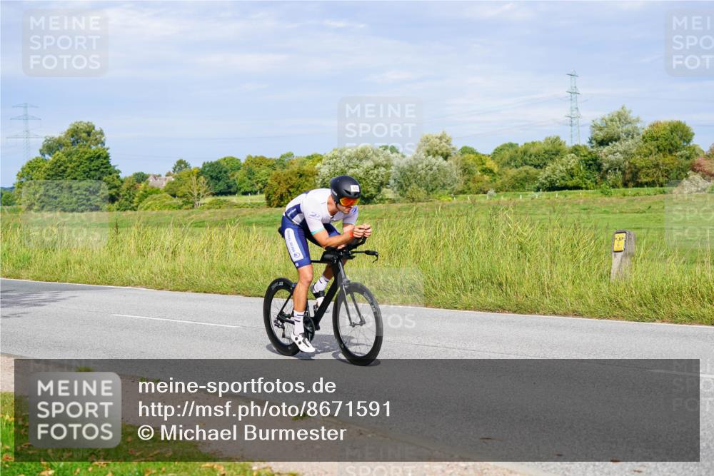 31.08.2025 - Elbe Triathlon Hamburg Michael Burmester http://msf.ph/oto/8671591 31.08.2025 10:03:17 Radfahren 510, 595, 603, 674, 760, 816, 901, 915 meine-sportfotos.de