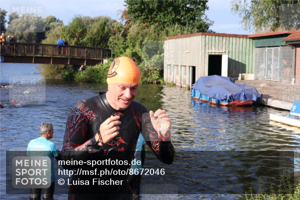 31.08.2025 - Elbe Triathlon Hamburg Luisa Fischer http://msf.ph/oto/8672046 31.08.2025 08:34:02 Schwimmen 168 meine-sportfotos.de
