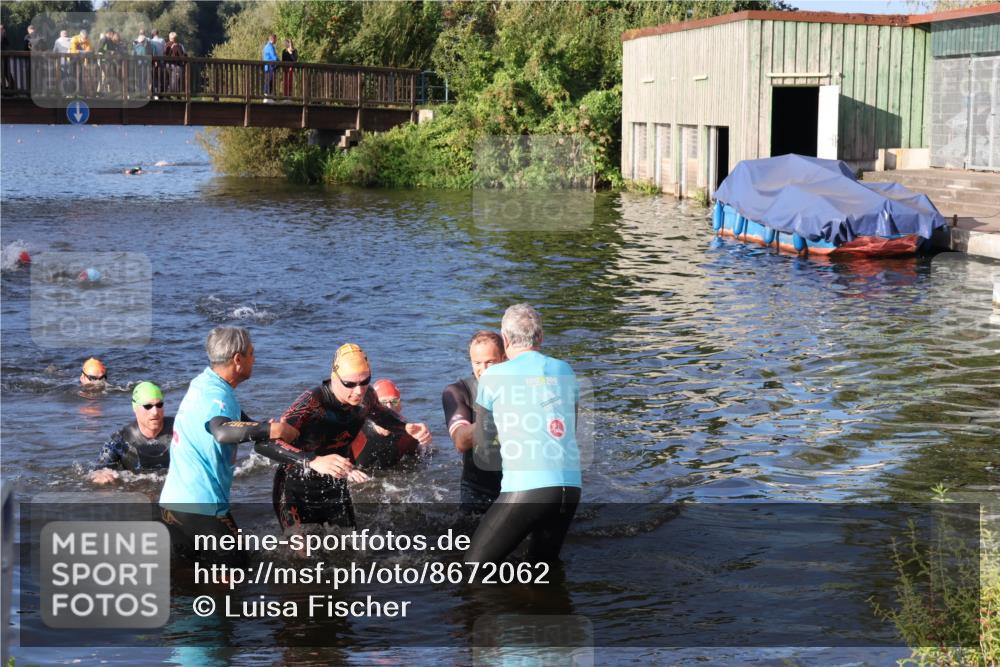 31.08.2025 - Elbe Triathlon Hamburg Luisa Fischer http://msf.ph/oto/8672062 31.08.2025 08:34:23 Schwimmen 175, 177, 193, 199, 239 meine-sportfotos.de