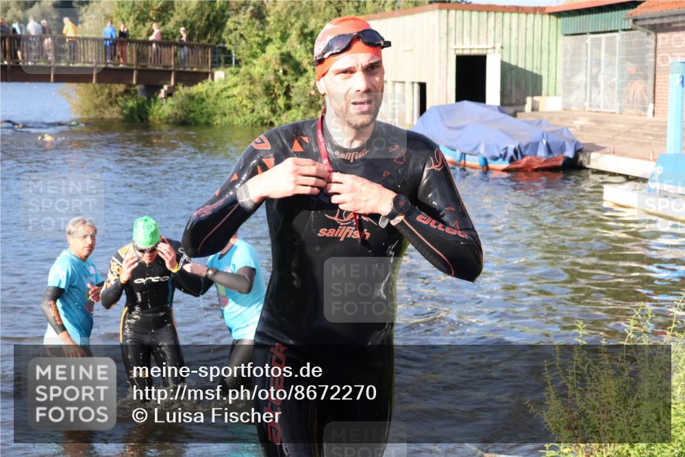 31.08.2025 - Elbe Triathlon Hamburg Luisa Fischer http://msf.ph/oto/8672270 31.08.2025 08:34:51 Schwimmen 176, 213 meine-sportfotos.de