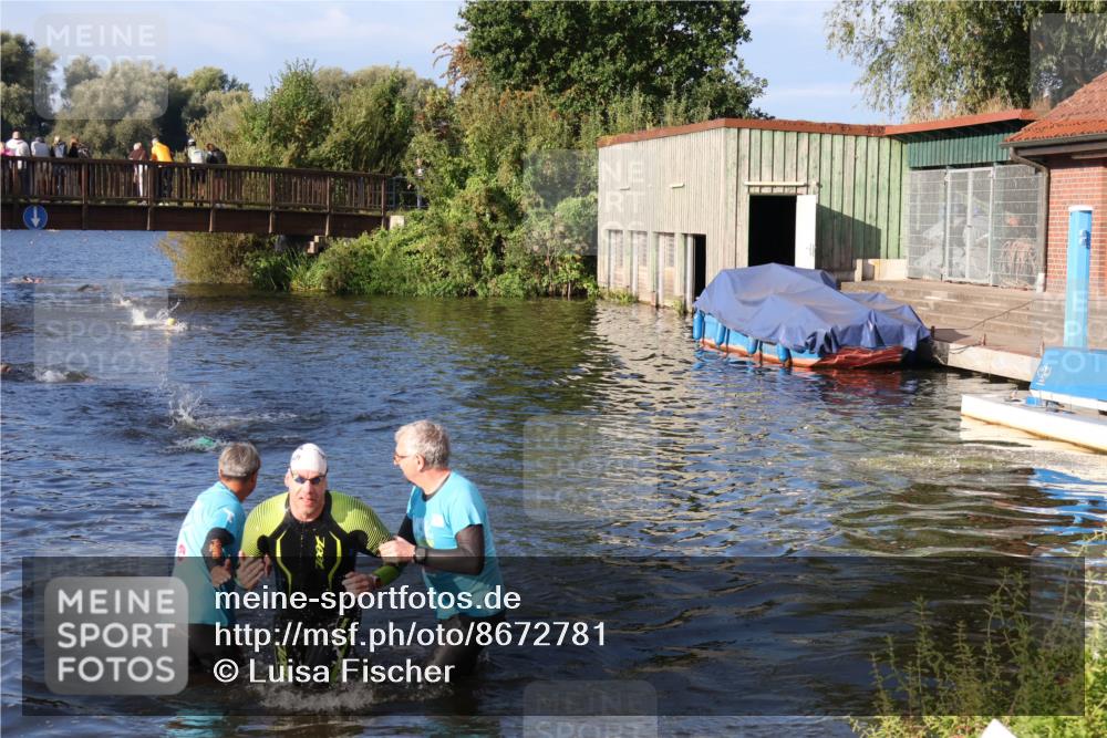 31.08.2025 - Elbe Triathlon Hamburg Luisa Fischer http://msf.ph/oto/8672781 31.08.2025 08:39:09 Schwimmen 363 meine-sportfotos.de