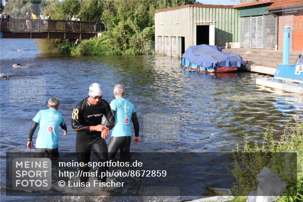 31.08.2025 - Elbe Triathlon Hamburg Luisa Fischer http://msf.ph/oto/8672859 31.08.2025 08:39:36 Schwimmen 228, 312 meine-sportfotos.de