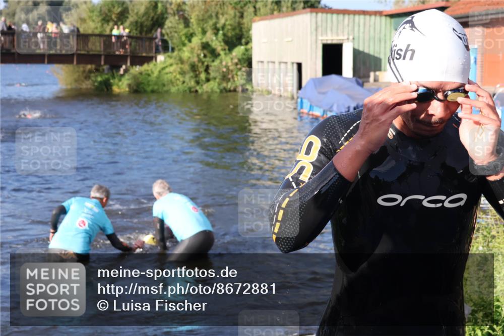 31.08.2025 - Elbe Triathlon Hamburg Luisa Fischer http://msf.ph/oto/8672881 31.08.2025 08:39:39 Schwimmen 228, 312 meine-sportfotos.de