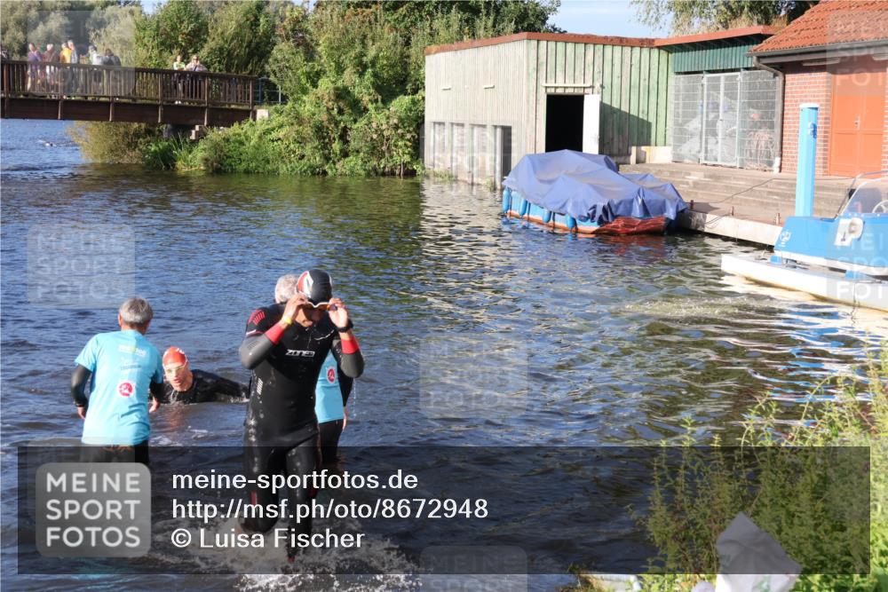 31.08.2025 - Elbe Triathlon Hamburg Luisa Fischer http://msf.ph/oto/8672948 31.08.2025 08:40:04 Schwimmen 244, 333 meine-sportfotos.de