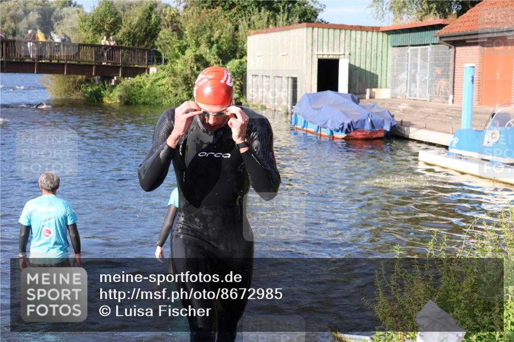 31.08.2025 - Elbe Triathlon Hamburg Luisa Fischer http://msf.ph/oto/8672985 31.08.2025 08:40:10 Schwimmen 333 meine-sportfotos.de